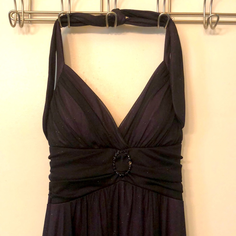 City Triangles Sparkly Purple Dress